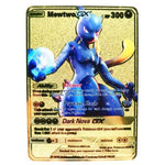 Cartes en métal doré Pokemon GX MEGA, 27 Styles nouveaux, Super Collection de cartes Anime, jouets pour enfants, cadeau de noël