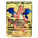 Cartes en métal doré Pokemon GX MEGA, 27 Styles nouveaux, Super Collection de cartes Anime, jouets pour enfants, cadeau de noël