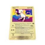 Cartes Pokemon Gold metal en français PMGBA japon, Collection Anime Charizard, cartes à jouer, jouet pour enfants, cadeau, nouvelle Collection 2021