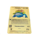 Cartes Pokemon Gold metal en français PMGBA japon, Collection Anime Charizard, cartes à jouer, jouet pour enfants, cadeau, nouvelle Collection 2021