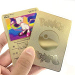 Cartes Pokemon Gold metal en français PMGBA japon, Collection Anime Charizard, cartes à jouer, jouet pour enfants, cadeau, nouvelle Collection 2021