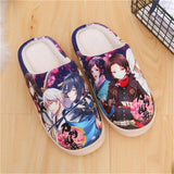 Chaussures en peluche Anime japonais Re Zero kara Hajimeru Isekai Ram Rem Emilia chaussures chaudes pour femmes en peluche antidérapant maison pantoufles d'intérieur