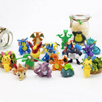 Collection de figurines Pokemon Pikachu, 144 pièces, différents Styles, 2-3cm, jouets, poupées, cadeau d'anniversaire pour enfant