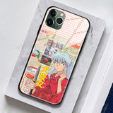 Coqie téléphone Inuyasha manga iPhone SE 6 6s 7 8 Plus X XR XS 11 12 goodies