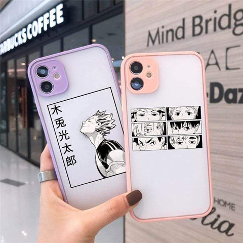 Coque Haikyuu Love Volleyball Silicone Phone Case for Iphone 11 12 Pro Max X XSMAX XR 6 7 8 Plus