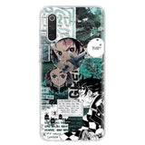 Coque Kimetsu No Yaiba Demon Slayer pour Phone Case for Xiaomi Redmi Note 9 8 7 8A 7 7A 6A S2 K20 K30 8T 9S MI 9 8 CC9 F1 Pro Fashion