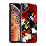 Coque persona 5 manga coque téléphone iPhone SE 6 6s 7 8 Plus X XR XS 11 12 Mini Pro Max