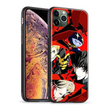 Coque persona 5 manga coque téléphone iPhone SE 6 6s 7 8 Plus X XR XS 11 12 Mini Pro Max