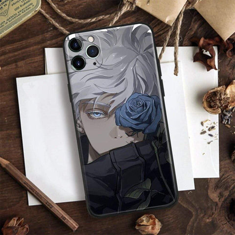 Coque Satoru Gojo Jujutsu Kaisen IPhone SE 6 6s 7 8 Plus X XR XS 11 12 Mini Pro Max