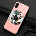 Coque télépho" Boku no Hero Academia anime iPhone SE 6 6s 7 8 Plus X XR XS 11 12 my hero academia goodies