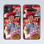 Coque téléphone Akashi seijuro kuroko no basket pour iPhone SE 6s 7 8 Plus X XR XS 11 Pro Max Samsung S Note 10 20 Plus