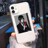 Coque téléphone Black Butler iPhone 12 11 Pro MAX XS XR 7 SE 20 X 8 6Plus