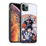 Coque téléphone Boku no Hero Academia anime pour iPhone SE 6 6s 7 8 Plus X XR XS 11 12 Mini Pro Max