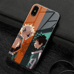 Coque téléphone Deku Bakugou boku no hero academia pour iPhone SE 6 6s 7 8 Plus X XR XS 11 12 Mini Pro Max