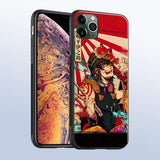 Coque téléphone demon slayer Inosuke Hashibira  iPhone SE 6s 7 8 Plus X XR XS 11 Pro Max Samsung S Note 8 9 10 20 Plus ultra