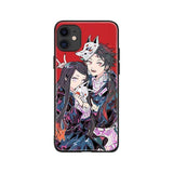 Coque téléphone demon slayer Tanjiro Nezuko iPhone SE 6s 7 8 Plus X XR XS 11 Pro Max Samsung S Note 8 9 10 20 Plus ultra