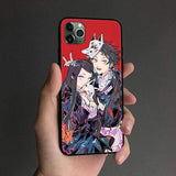 Coque téléphone demon slayer Tanjiro Nezuko iPhone SE 6s 7 8 Plus X XR XS 11 Pro Max Samsung S Note 8 9 10 20 Plus ultra