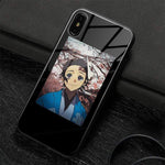 Coque téléphone demon slayer Tanjirou Kamado iPhone SE 6 6s 7 8 Plus X XR XS 11 12 Mini Pro Max