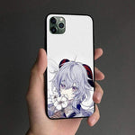 Coque téléphone ganyu genshin impact  iPhone SE 6 6s 7 8 Plus X XR XS 11 12 goodies manga