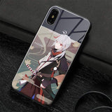 Coque téléphone Genshin Imapct iPhone SE 6 6s 7 8 Plus X XR XS 11 12 Mini Pro Max