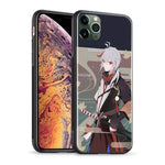 Coque téléphone Genshin Imapct iPhone SE 6 6s 7 8 Plus X XR XS 11 12 Mini Pro Max