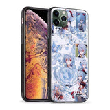 Coque téléphone genshin impact ganyu iPhone SE 6 6s 7 8 Plus X XR XS 11 12 goodies