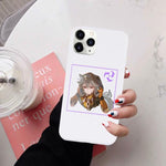 Coque téléphone Genshin Impact iPhone 11 12 Pro Max XR X XS 8 7 6S Plus SE20 goodies manga coque