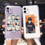 Coque téléphone Haikyuu  iPhone 11 12 Pro XS MAX XR X SE20 7 8 6Plus Fashion Oya Volleyball
