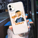 Coque téléphone Haikyuu  iPhone 11 12 Pro XS MAX XR X SE20 7 8 6Plus Fashion Oya Volleyball