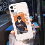 Coque téléphone Haikyuu  iPhone 11 12 Pro XS MAX XR X SE20 7 8 6Plus Fashion Oya Volleyball