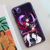 Coque téléphone Herrscher of Thunder Honkai Impact iPhone SE 6 6s 7 8 Plus X XR XS 11 12 goodies animé manga