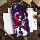 Coque téléphone Herrscher of Thunder Honkai Impact iPhone SE 6 6s 7 8 Plus X XR XS 11 12 goodies animé manga