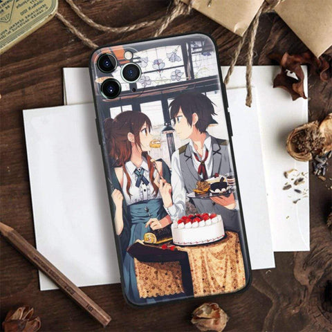 Coque téléphone Horimiya Anime Kyouko Izumi pour iPhone SE 6 6s 7 8 Plus X XR XS 11 12