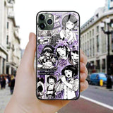 Coque téléphone jirou kyouka my hero academia  iPhone SE 6 6s 7 8 Plus X XR XS 11 12 Mini Pro Max housse