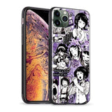 Coque téléphone jirou kyouka my hero academia  iPhone SE 6 6s 7 8 Plus X XR XS 11 12 Mini Pro Max housse