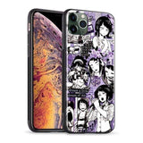 Coque téléphone jirou kyouka my hero academia  iPhone SE 6 6s 7 8 Plus X XR XS 11 12 Mini Pro Max housse