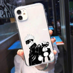 Coque téléphone Jujutsu Kaisen Gojo Satoru  iPhone 11 12 Pro MAX XR X XS SE2020 7 8 6 Plus Japan Anime Soft TPU Cover Clear Fundas