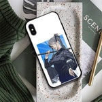 Coque téléphone jujutsu kaisen maki zenin iPhone SE 6 6s 7 8 Plus X XR XS 11 12 goodies