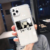 Coque téléphone Jujutsu Kaisen Satoru Gojo  Iphone 12 SE2 6 7 8 Plus X Xs Xr 11 Pro