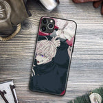 Coque téléphone Jujutsu Kaisen Toge Inumaki Satoru Gojo  iPhone SE 6 6s 7 8 Plus X XR XS 11 12 Mini Pro Max