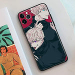 Coque téléphone Jujutsu Kaisen Toge Inumaki Satoru Gojo  iPhone SE 6 6s 7 8 Plus X XR XS 11 12 Mini Pro Max