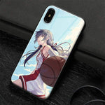 Coque téléphone kanbaru suruga basketball girl  iPhone SE 6 6s 7 8 Plus X XR XS 11 12 goodies animé