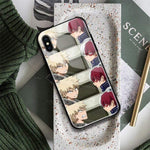 Coque téléphone katsuki bakugou shoto todoroki boku no hero academia iPhone SE 6 6s 7 8 Plus X XR XS 11 12 Mini Pro Max