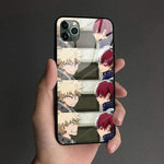 Coque téléphone katsuki bakugou shoto todoroki boku no hero academia iPhone SE 6 6s 7 8 Plus X XR XS 11 12 Mini Pro Max