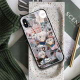 Coque téléphone kija akatsuki no yona iPhone SE 6 6s 7 8 Plus X XR XS 11 12 Mini Pro Max