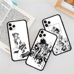 Coque téléphone Kujo Jotaro JoJo's BizarreIPhone SE 2020 6s 7 8 X Xr Xs 11 Pro Max Xs Max