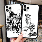 Coque téléphone Kujo Jotaro JoJo's BizarreIPhone SE 2020 6s 7 8 X Xr Xs 11 Pro Max Xs Max