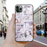 Coque téléphone lady baby manhwa manga iPhone SE 6 6s 7 8 Plus X XR XS 11 12 Mini Pro Max
