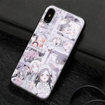 Coque téléphone lady baby manhwa manga iPhone SE 6 6s 7 8 Plus X XR XS 11 12 Mini Pro Max