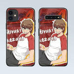 Coque téléphone Miyuki Kazuya anime pour iPhone SE 6s 7 8 Plus X XR XS 11 Pro Max Samsung S Note 8 9 10 20 Plus ultra